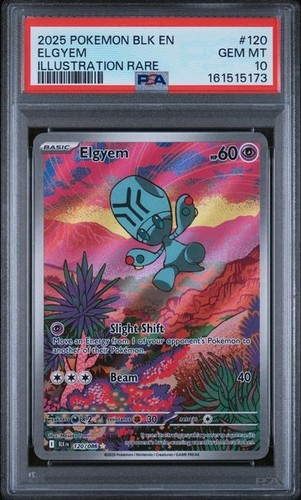 Elgyem graded PSA 10 for sale on eBay