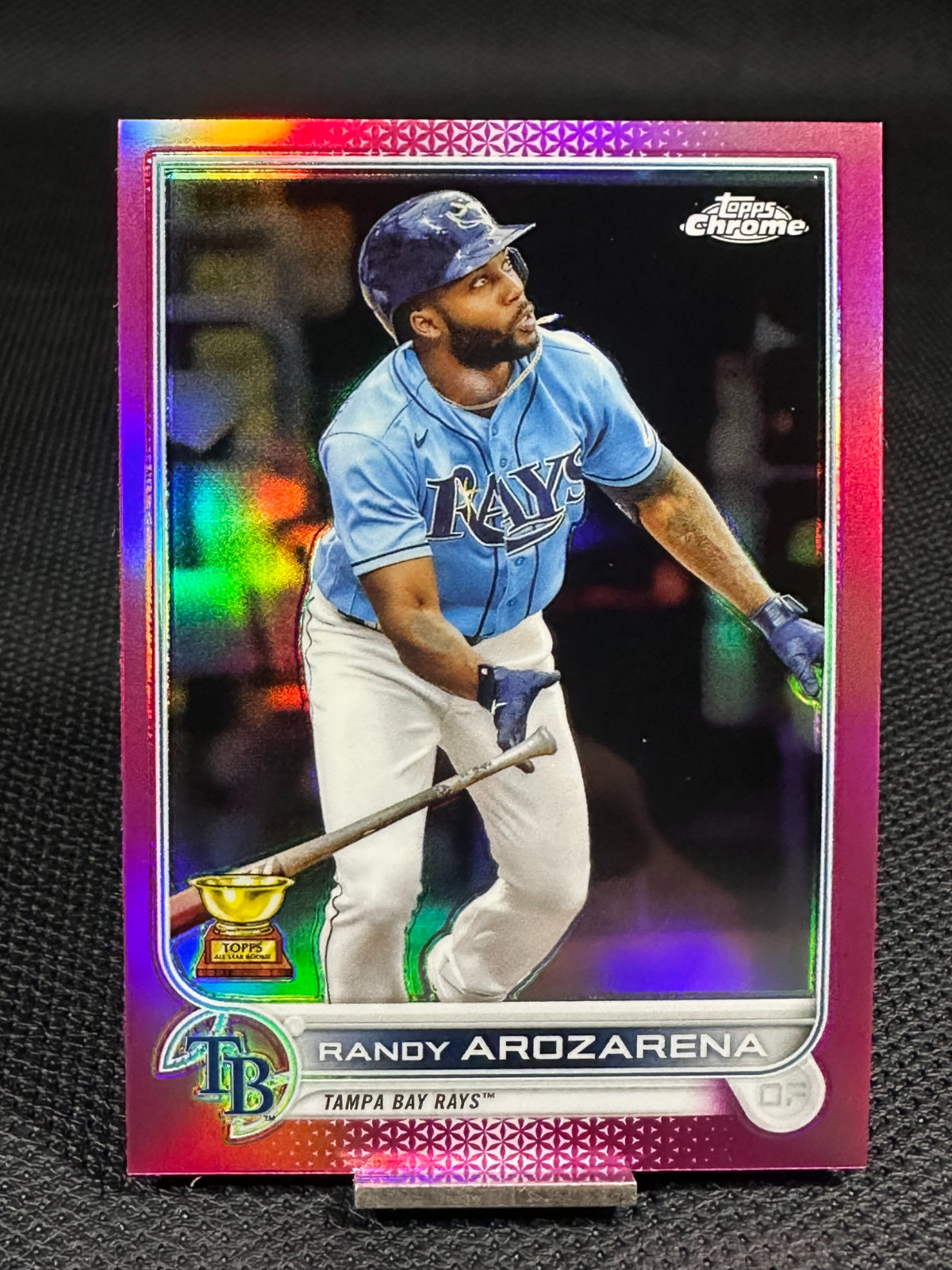 2022 Topps Chrome  RANDY AROZARENA  Pink Refractor  #161