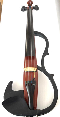 YAMAHA SV-200 Electric Silent Violin Brown w/Case | eBay