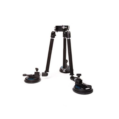 G-51 Camera Gripper Campod Suction Car Mount. 3 Suction Cups w Quick Lock Lev...