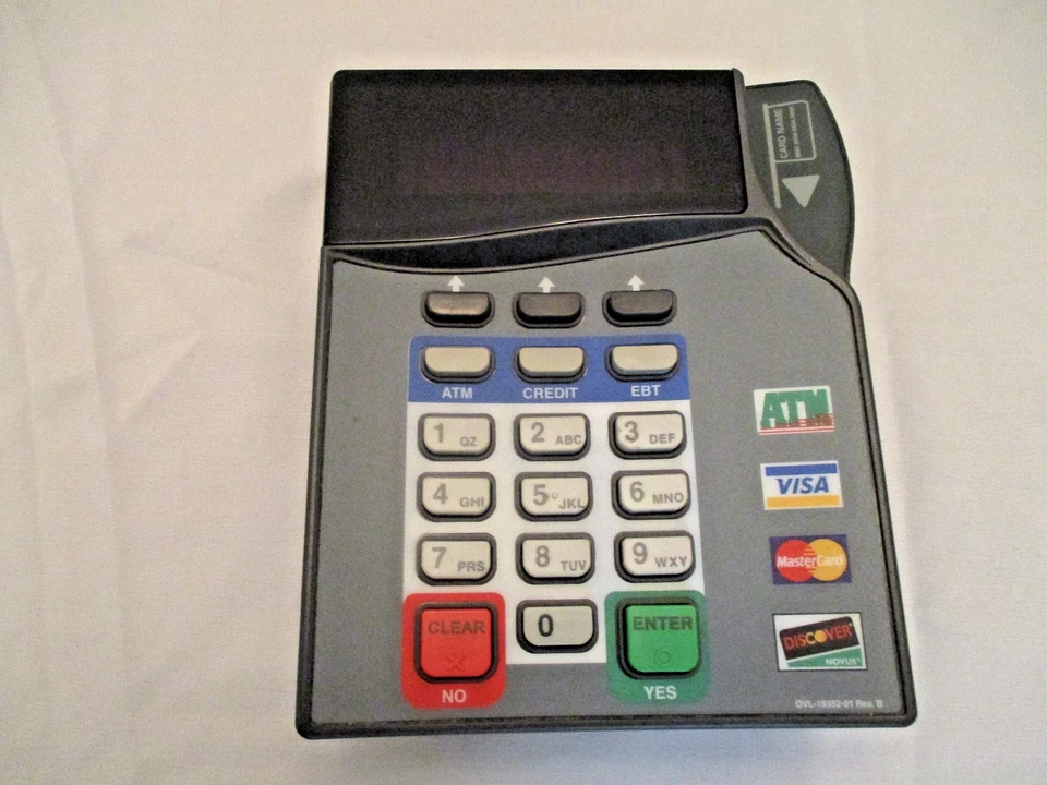 VERIPHONE PINPAD NEW OLD STOCK  OPEN PACKAGE GILBARCO RA0335011EMV2 - Image 2 of 4