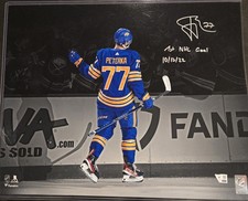 Buffalo Sabres - JJ Peterka Autograph 16x20 Action Photo - Authenticated