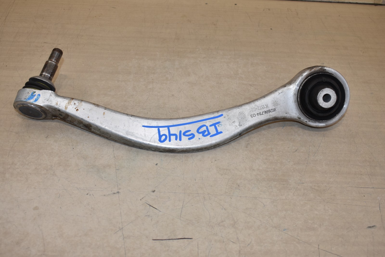 14-20 BMW i8 FRONT SUSPENSION LOWER CONTROL ARM GENUINE OEM LH LEFT #31126867114