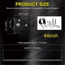 Slim 14 20 32 44 50 Strobe Amberwhite Led Work Light Bar Offroad Truck 4wd Slim 14 20 32 44 50 Strobe Amberwhite Led Work Light Bar Offroad Truck 4wd