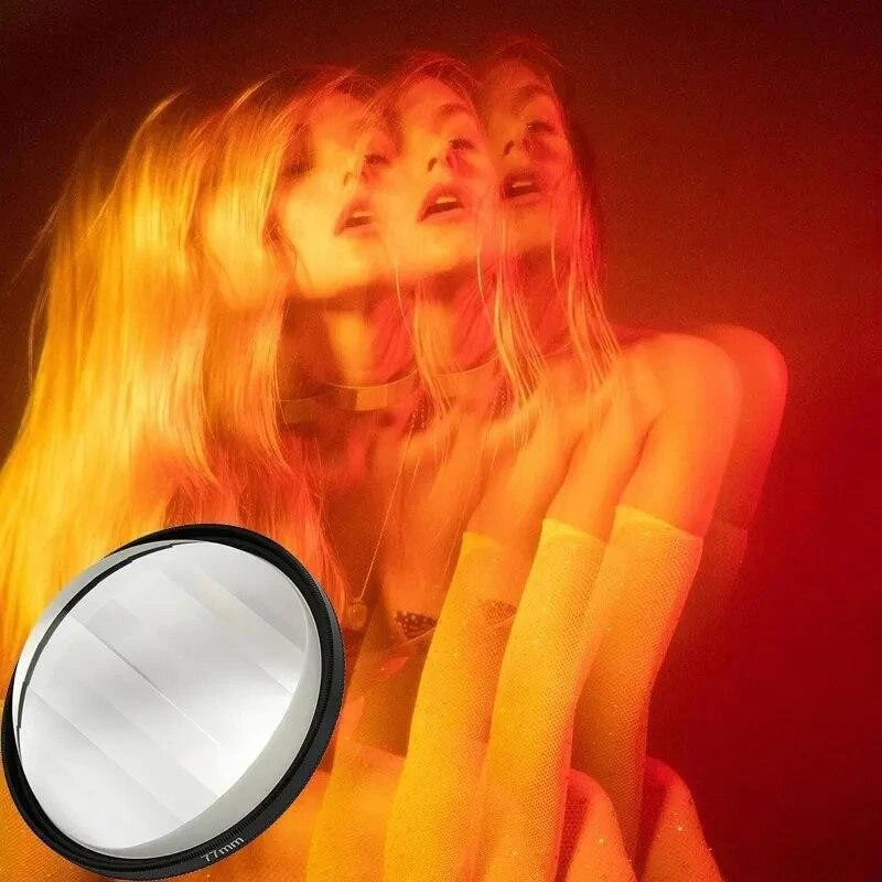 Prism Filter Kaleidoscope FX Split Diopter Special Effects Photography Lens 77mm - Image 4 of 4