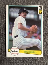 1982 Donruss - Ron Guidry #548