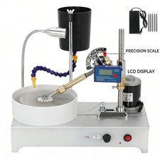 Edelsteinschleifen Facettiermaschine Edelstein Schmuck Polierer 2800RPM mit Pump