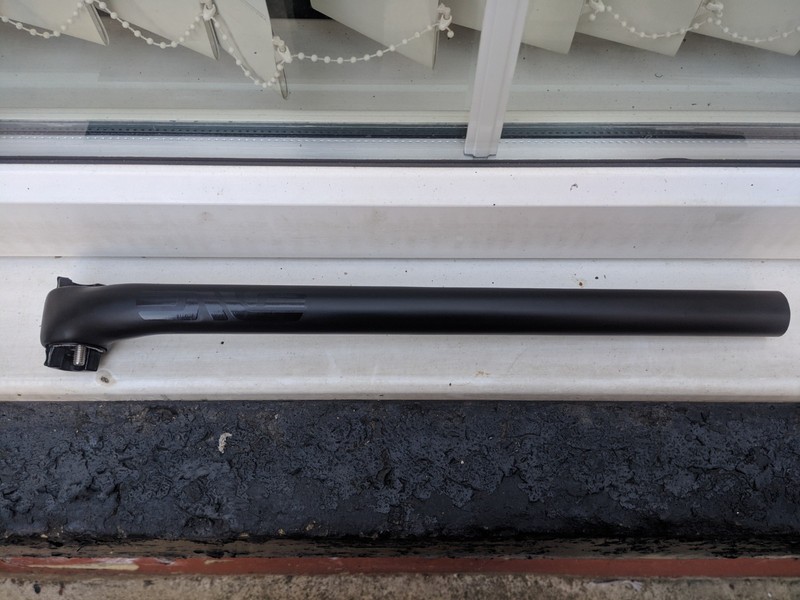 ENVE Seatpost 31.6mm x 400mm, 25mm setback, black logo