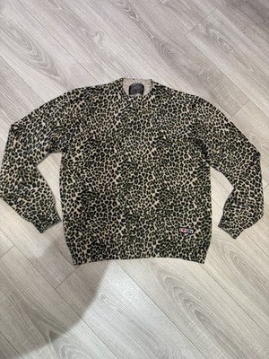 Giambattista Valli x H&M Pullover Kaschmirmischung Damen Größe M Leopardenmuster