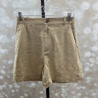 Paris Atelier & Other Stories 100% Linen NWT Beige Summer Lightweight Shorts 4