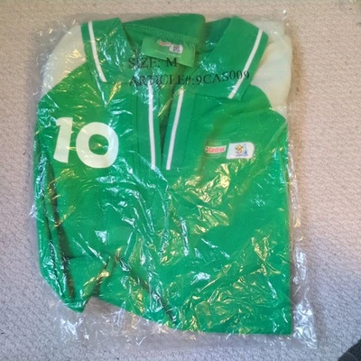 South Africa 2010 World Cup Shirt M Castrol #10 Green Soccer Jersey 3/3 BNWT - Image 1 of 4