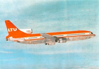 793862) 2 AK mit Flugzeugen LTU und Hapag Lloyd 
