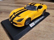 1/18 Maisto 2013 Dodge Viper GTS- YELLOW