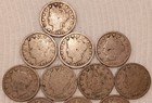 15 Different Liberty "V" Nickels - 5C - Five Cent - Lot# W11 - 3 From The 1800s — photo 3