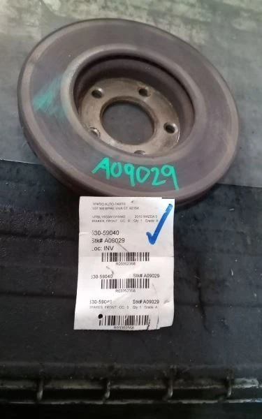 Freios dianteiros sem turbo compatível com 04-13 Mazda 3 3352358 - Imagem 2 de 3