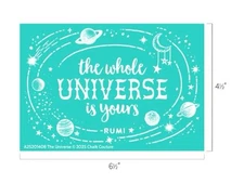 NEW “The Universe” Chalk Couture Chalk Transfer Stencil Size A