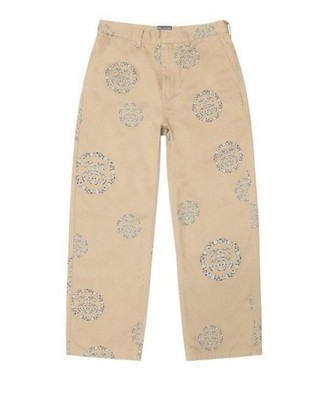 パンツ Stussy Denim Tears Ss Wreath Chino Khaki Stussy X Denim tears SS Wreath Chino Pants Khaki Size 32 Brand New