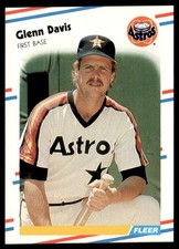 1988 Fleer Glenn Davis Houston Astros #445