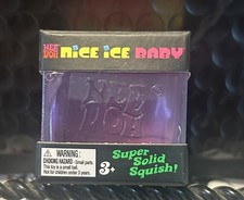 NeeDoh Nice Ice Baby Super Solid Squish Squeeze Toy Violet