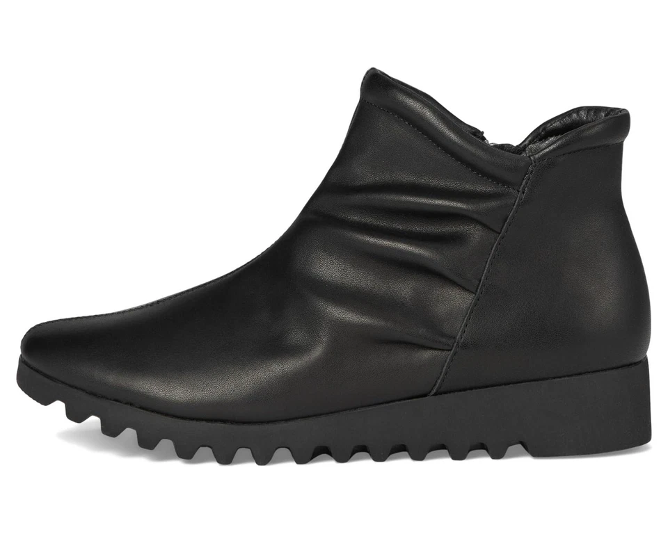 Bota negra con cremallera Aetrex Zoey para mujer talla 10,5-11/42 Foto 2 de 4