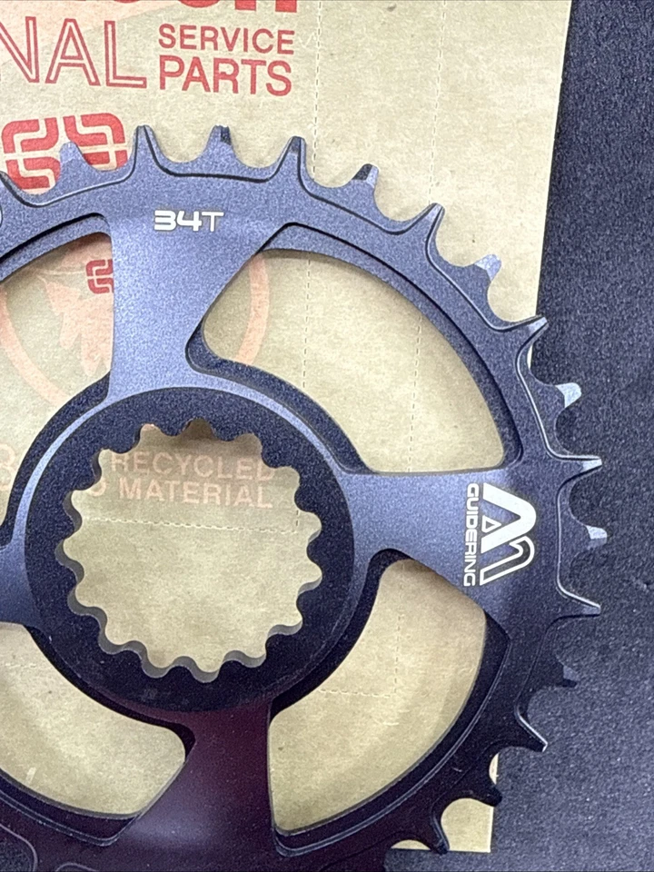 e*13 GuideRing M 直接安装链条 34T MSRP 80 美元 — 第 3/4 张图片