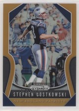 2019 Panini Prizm Orange Prizm 164/249 Stephen Gostkowski #23 1og