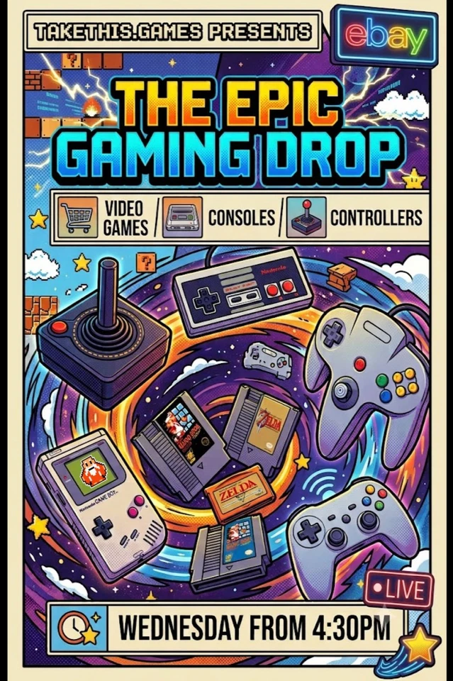 The Epic Gaming Drop! Live From the Games Room.