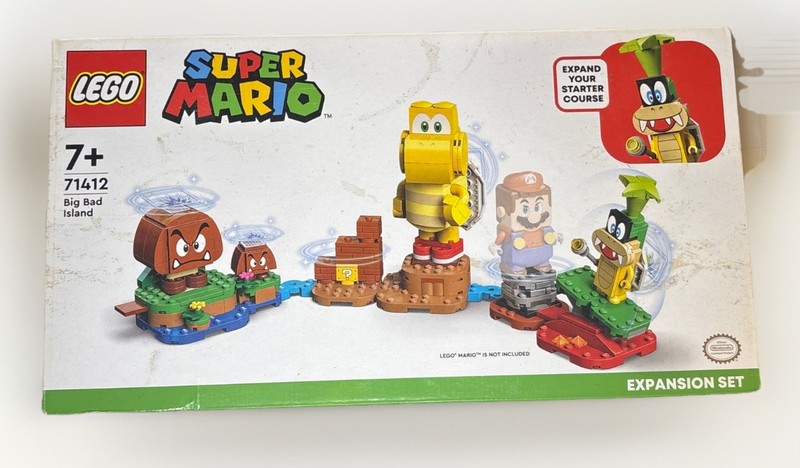 LEGO Super Mario 71412 Big Bad Island Expansion Set New Sealed - Box Wear