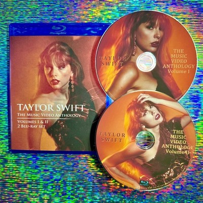 TAYLOR SWIFT Music Video Anthology 2 Blu-ray Set DVD (OVER 65 Videos) Fortnight