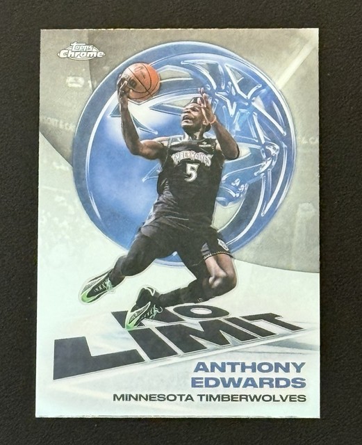 2025-26 Topps Chrome Update - Anthony Edwards #IP-10 No Limit Timberwolves