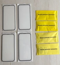 4x Tempered Glass Screen Protectors Apple  iPhone 16 6.1" HD Clear Anti-Scratch