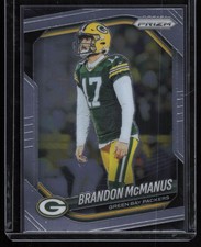 Brandon McManus 2025 Panini Prizm Green Bay Packers