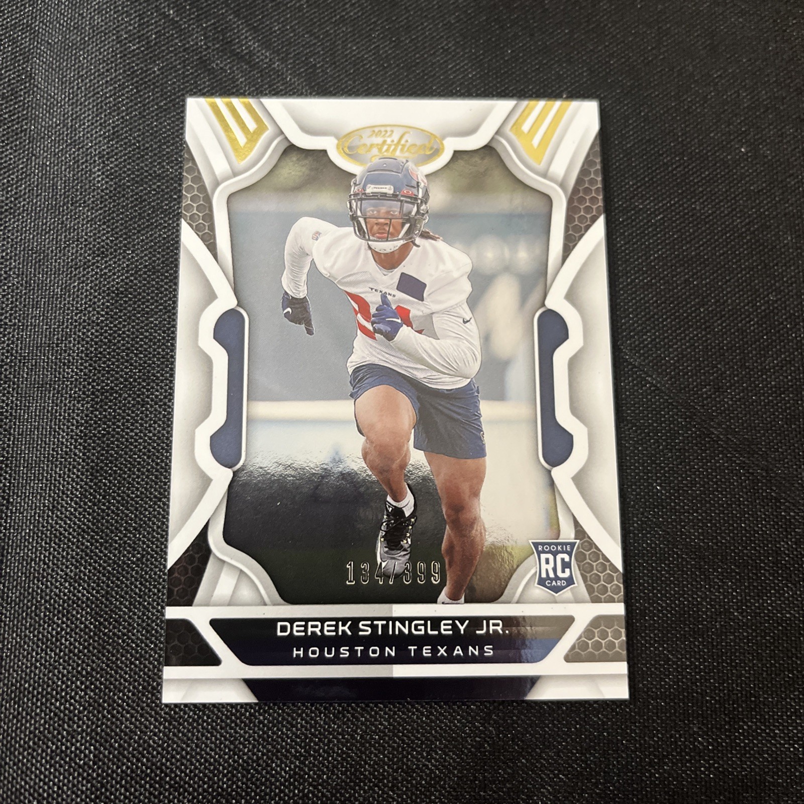 2022 Certified Rookies #d/399 Derek Stingley Jr #143 Rookie RC