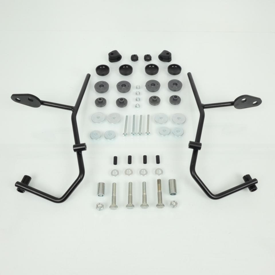 Support de bulle Fabbri en acier noir pour Kymco People S 250
