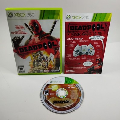 Deadpool (Microsoft Xbox 360, 2013) Tested & Works