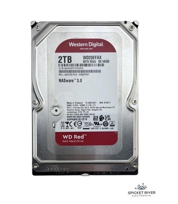 Western Digital Red WD20EFAX-68B2RN1 2TB SATA 6Gb/s NASware 3.0 3.5'' Hard Drive