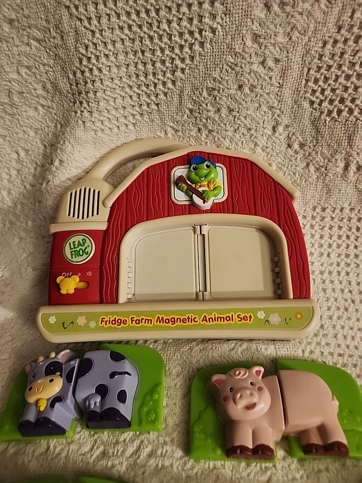 LeapFrog Fridge Farm Magnetic Matching Animal Barn Set 100% Complete Tested - Image 3 of 4