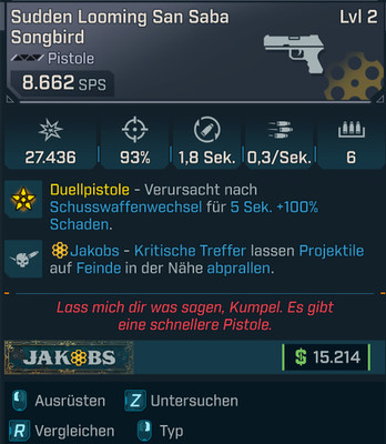 (PC,Xbox,PS) Borderlands 4 - Modded San Saba Songbird lvl 2 - 8K Dps