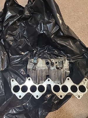 4age Cast Intake Manifold  FWD Direction Mr2 AW11 Blue Top Oem Toyota