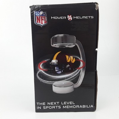 Washington Commanders NFL Hover Helmet Levitating Mini Chrome Football Desk Lamp