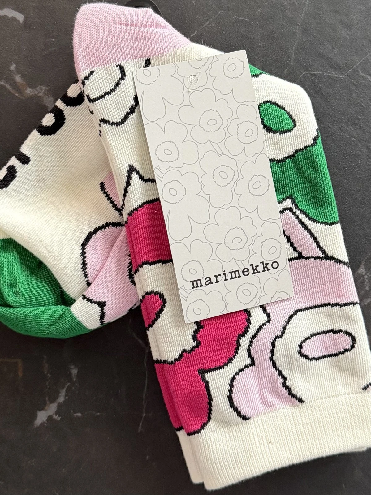 CROCS x Marimekko Floral Flower Socks Size S/M UK 3-7