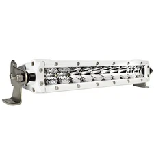 Black Oak Pro Series 3.0 Single Row 10" LED Light Bar - Combo Optics - White ...