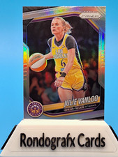 Panini 2025 Prizm WNBA Julie Vanloo #132 Silver Prizm Los Angeles Sparks