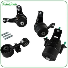 Transmission & Engine Motor Mount Kit for Toyota Camry 2.4L Automatic 2007-2011