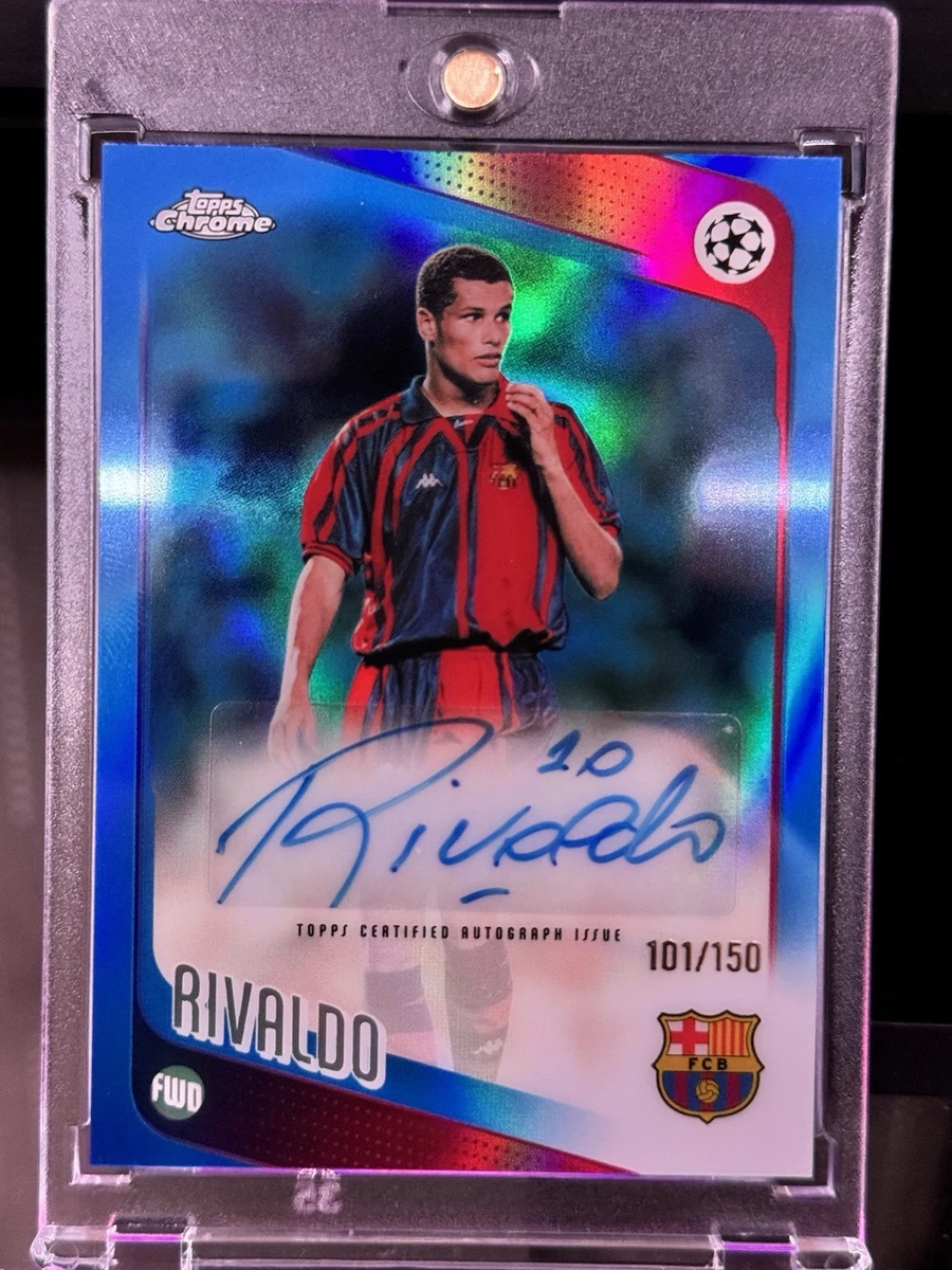 【直筆サイン入り】リュドヴィクジュリ04/05ユニフォーム バルセロナtopps Topps Soccer FC Barcelona Autographed Sports Trading Cards
