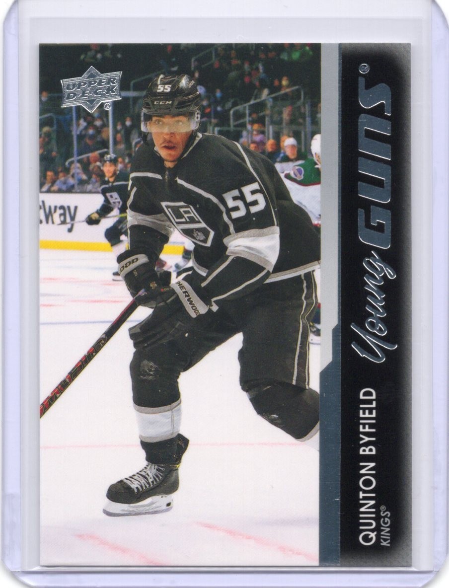 2021-22 Upper Deck Series 2 - Young Guns Quinton Byfield #488 (RC)