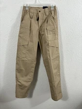Propper Tactical Pants Mens 28x32 Khaki Ripstop Cargo Teflon Utility F525250250