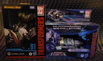 Hasbro Takara Tomy Transformers, Studio Series 81, Wheeljack, Blurr, Velocitron