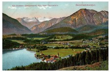 1904 Alt-Aussee Salzkammergut Austria Mountain Lake Stengel Co Postcard