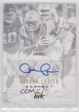 2018 Panini Luminance Rookie Ink Gold 79/99 Jordan Lasley #RI-JOL Auto 00du